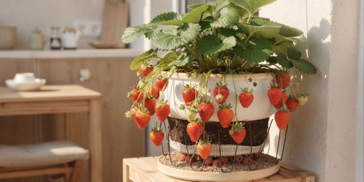 O segredo para cultivar morangos tão vermelhos e bonitos que parecem itens de decoração