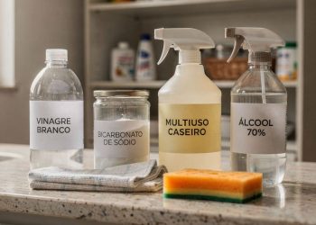 Substitutos caseiros para produtos caros de limpeza que funcionam de verdade