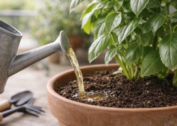 Adubo caseiro com casca de banana e borra de café fortalece plantas