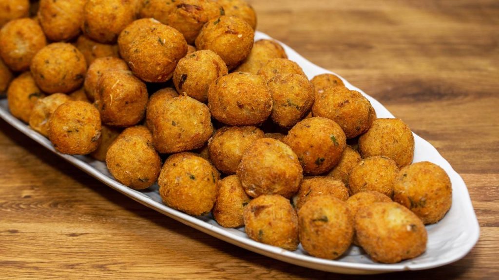 bolinho de bacalhau