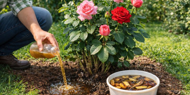 A mistura que faz suas plantas florescerem mais rápido usando apenas casca de banana e açúcar