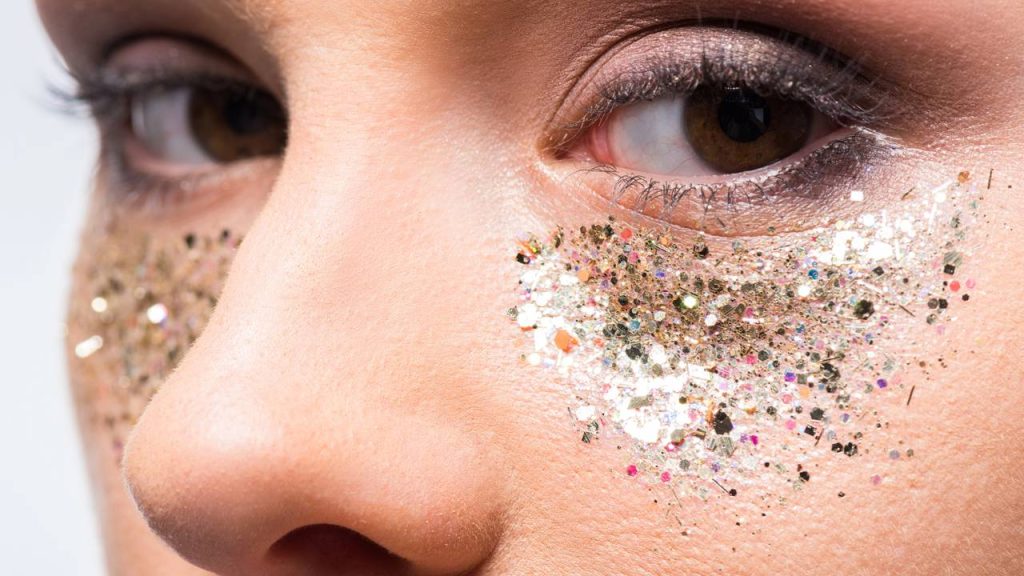 tirar glitter
