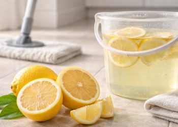 O ingrediente que muita gente tem na geladeira pode reduzir gordura e odores do piso sem esforço e sem química forte
