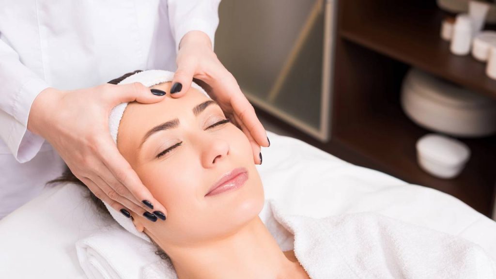 massagem facial 