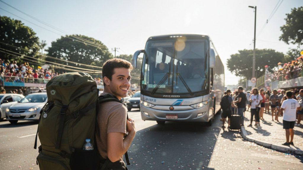 transporte no carnaval