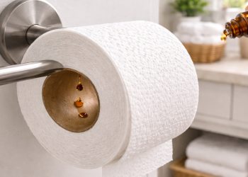 O banheiro fica super perfumado o dia todo com esse truque simples usando papel higiênico
