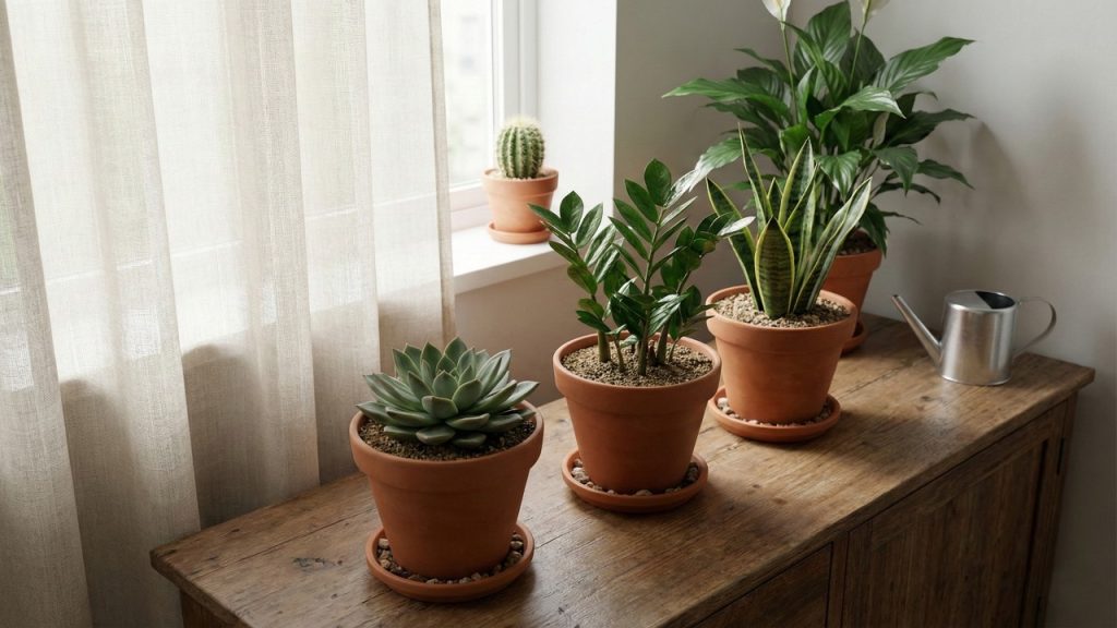 Plantas perfeitas para quem esquece da rega e quer um cantinho verde fácil de manter