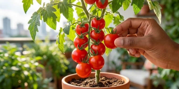 Ter um pé de tomate-cereja em casa virou o truque preferido de quem quer colher fruta fresca sem precisar de espaço