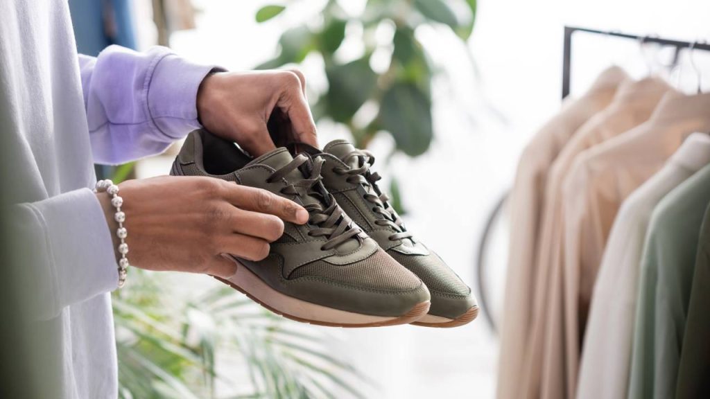 organizador de sapatos de tecido
