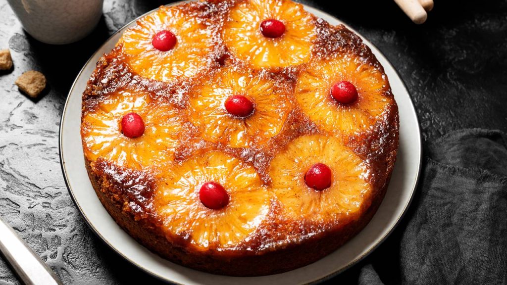 torta de abacaxi invertida