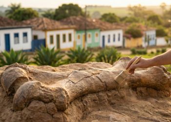 A Terra dos Gigantes no interior de Minas Gerais onde dinossauros de 27 metros dividem território com a maior potência mundial do Zebu
