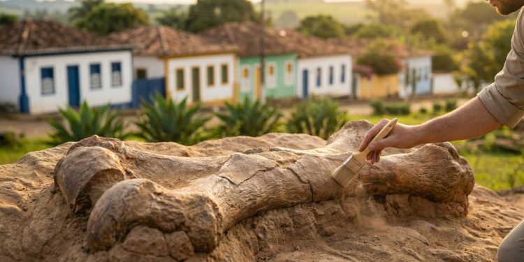 A Terra dos Gigantes no interior de Minas Gerais onde dinossauros de 27 metros dividem território com a maior potência mundial do Zebu