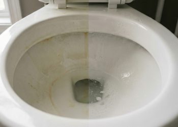 Aplique esse mistura no vaso sanitário e veja as manchas desaparecerem em 30 minutos