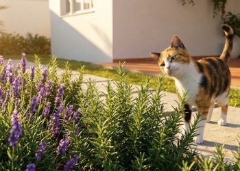 Oito dicas de ouro para evitar que gatos façam cocô no seu jardim