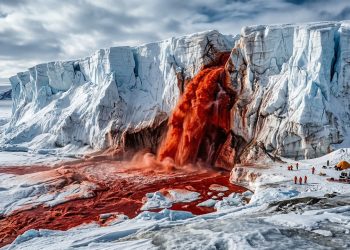 O mistério que envolve as "Cachoeiras de Sangue" da Antártida está sendo lentamente desvendado