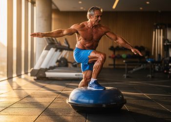 Os treinos de funcional desenvolvem o equilíbrio corporal de forma muito mais eficaz do que os exercícios isolados de musculação