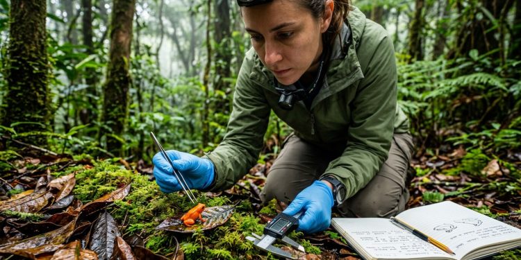 Nova espécie de sapo menor que a ponta de um lápis é descoberta no Sul do Brasil