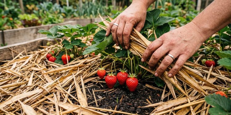 Colocar folhas de bambu secas na terra do pé de morango: para que serve e por que é recomendado?