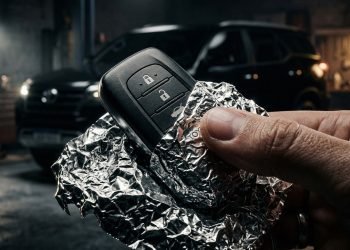 Cada vez mais motoristas estão embrulhando as chaves do carro em papel alumínio, e eles têm um bom motivo para isso.