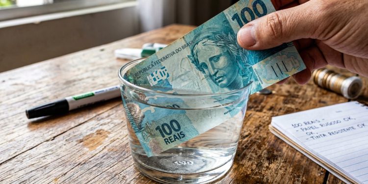 Este truque simples e rápido ajuda a identificar cédulas falsas de real em poucos segundos