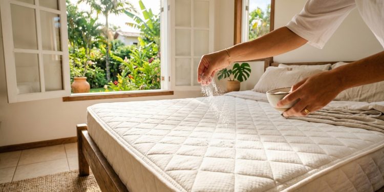 Como limpar o colchão com um truque caseiro que elimina odores e ácaros sem precisar lavar, nem gastar com produtos caros