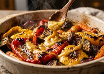 A salada de legumes assados transforma vegetais simples em prato cheio de sabor
