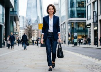 5 combinações elegantes com jeans para mulheres de 40+ sem parecer muito juvenil