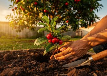 A árvore queridinha dos quintais brasileiros: ela dá sombra o ano inteiro, produz frutos doces e as folhas preparam um chá medicinal poderoso