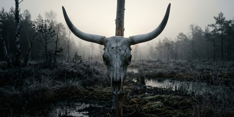 A recente descoberta de um crânio completo de auroque no norte da Alemanha revela detalhes surpreendentes sobre as antigas práticas espirituais do Holoceno