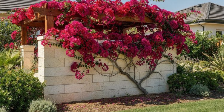 Planta resistente cresce rápido e exige pouca manutenção para decorar muros
