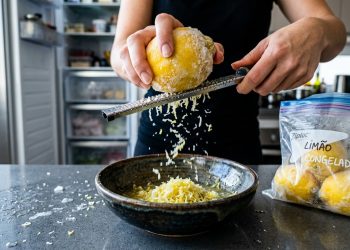 Um truque simples no freezer está mudando a forma de usar o limão na cozinha