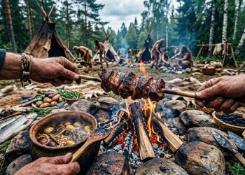O que os cozinheiros da Idade da Pedra preparavam: o cardápio dos europeus que viveram há 8.000 anos.