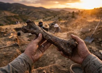 Em um antigo sítio arqueológico, pesquisadores encontraram algo que pode reescrever a história da evolução humana