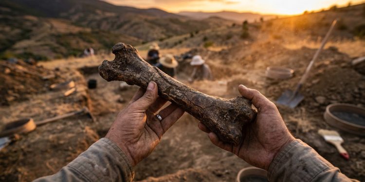 Em um antigo sítio arqueológico, pesquisadores encontraram algo que pode reescrever a história da evolução humana