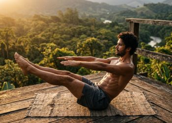 As posturas de ioga ajudam a aumentar a força abdominal de forma muito mais eficaz do que os abdominais tradicionais