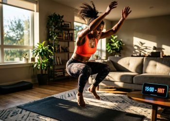 O treino rápido que ajuda a perder barriga e pode ser feito em 15 minutos por dia
