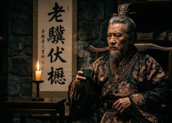 As duas frases de Cao Cao foram transmitidas ao longo de milhares de anos: uma é admirada pelos jovens, enquanto a outra é o amargo lamento dos indivíduos de meia-idade