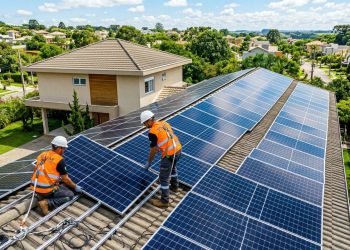 Sistema de energia solar residencial em 2026 tem preço definido por vários fatores