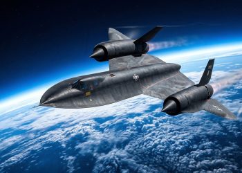 O avião mais rápido do mundo: atinge uma velocidade superior a 3.500 km/h