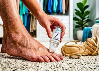 O truque com desodorante para não machucar os pés quando usar sandália de tira fina