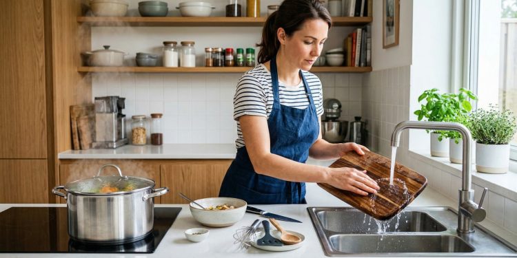 Sete características de pessoas que limpam a cozinha imediatamente após cozinhar
