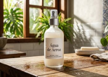 3 formas de refrescar e limpar a pele com água de arroz. Um truque natural usado em rotinas de beleza asiáticas