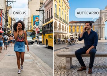Português do Brasil e de Portugal mudam na pronúncia e no vocabulário
