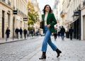 Calças jeans ficam estilosas quando usadas como há 50 anos