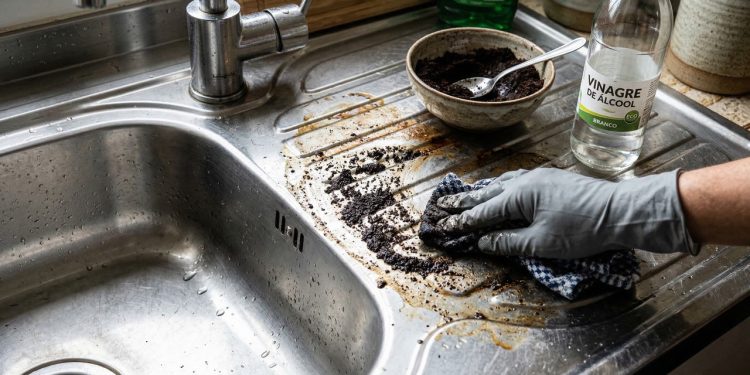 Misturar café usado com vinagre: para que serve e por que é recomendado para a limpeza da cozinha?