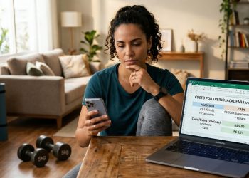 Quanto custa manter uma academia com baixa frequência