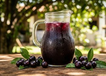 Esta árvore nativa cresce sem dificuldade em quintais e dá frutos roxos que rendem refresco natural nos dias de muito calor