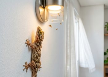 O que significa quando lagartixas aparecem na sua casa sem motivo aparente?