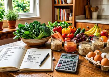Quanto custa manter uma alimentação saudável por mês no Brasil em 2026