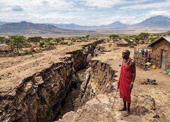 A revista National Geographic confirmou que a África está se dividindo em duas e dará lugar a um novo oceano